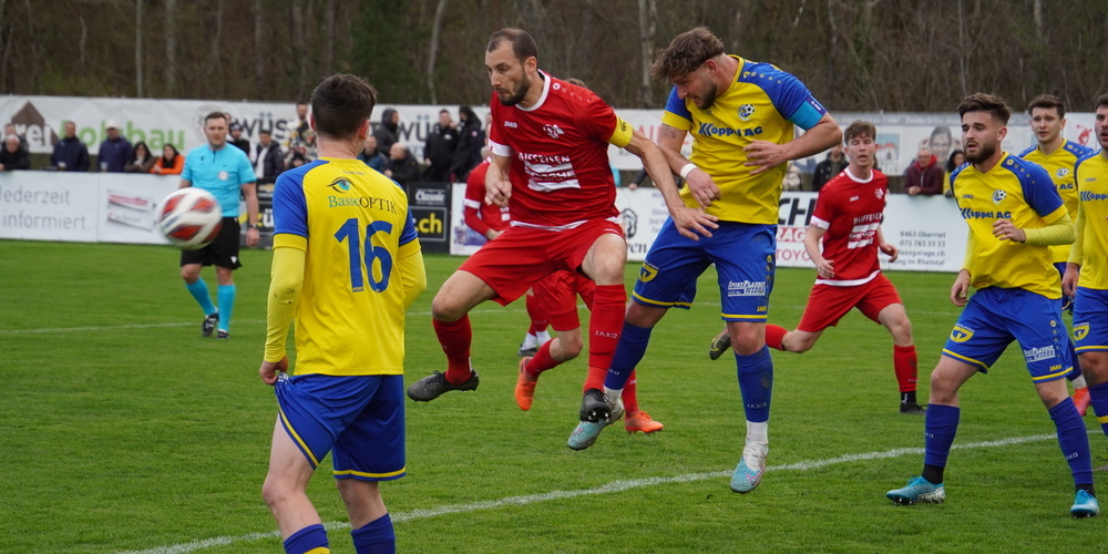 Viel Kampf und Krampf auf dem Kolbenstein zwischen Montlingen und Au-Berneck