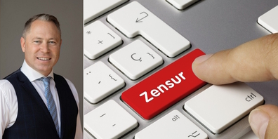 Dr. Philipp Gut (l.) schreibt aus Erfahrung über Social-Media-Zensur in der «sogenannt freien westlichen Welt».