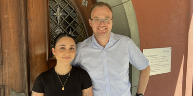 Noemi Massari und Ronnie Tanner.