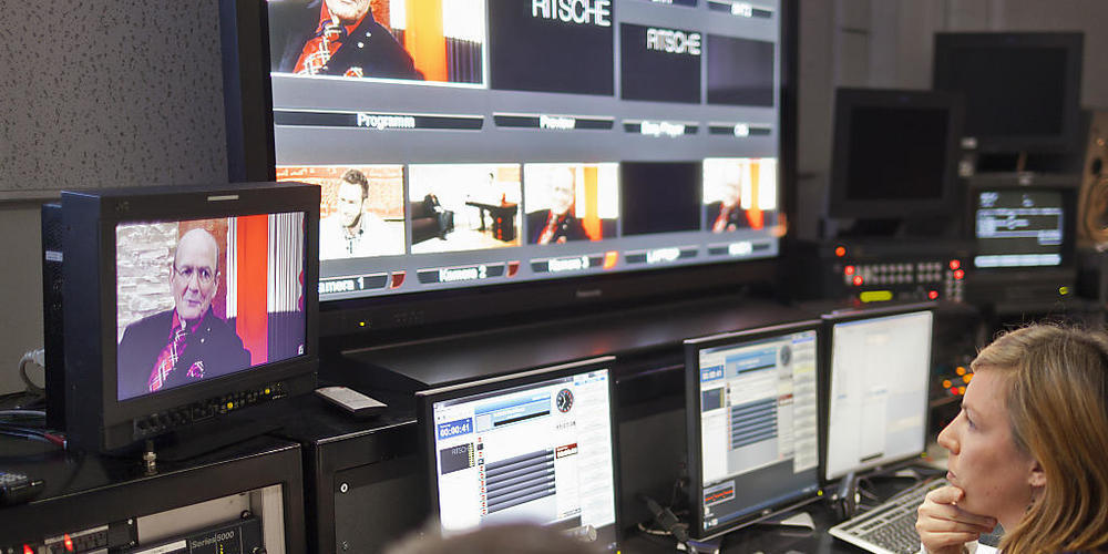 Der St.Galler Regional-TV-Sender TVO bewirbt sich um die Erneuerung seiner Konzession. (Archivbild)