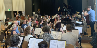 Letzte Feinschliffe vor dem grossen Auftritt.