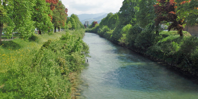 Thurallee in Wattwil im heutigen Zustand.