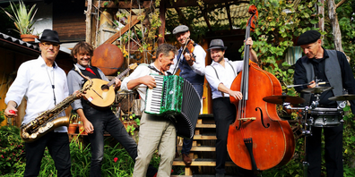 Das Sextett von jenseits des Rheins.