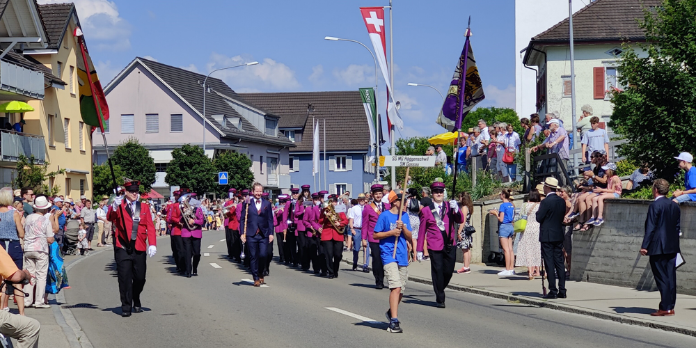 Musikgesellschaft Häggenschwil: Begeistert das Publikum.