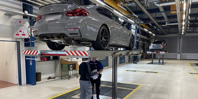 Bei zwei Schwerpunktkontrollen wurden insgesamt 67 Fahrzeuge genauer überprüft.