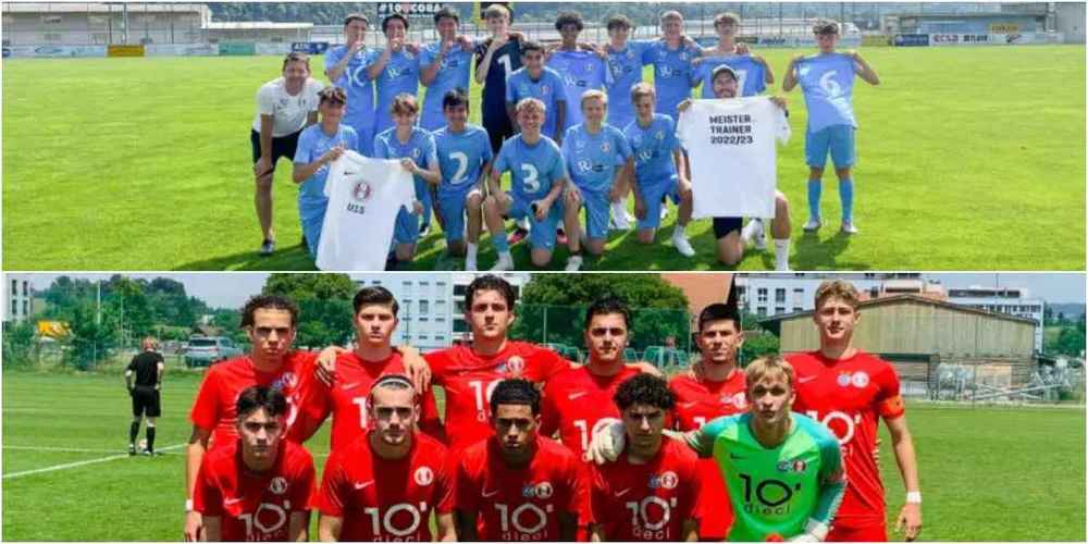 Die U20 verbleibt  weiter in der 2. Liga inter, die U15 (o.) werden Meister und auch die U18 (u.) können auf sich stolz sein.