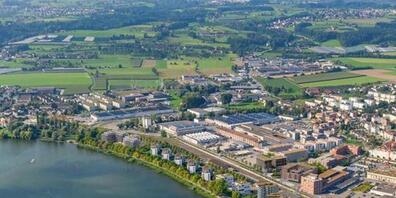 Die Arboner Stimmberechtigten sagten Ja zum Gestaltungsplan für zwei Hochhäuser am See. (Visualisierung)