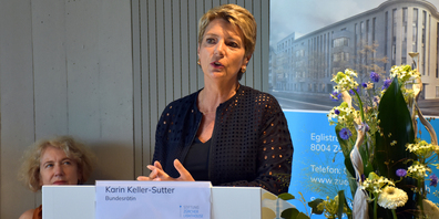 Das neue Palliativzentrum Lighthouse im Kreis 4 ist unter anderem von Bundesrätin Karin Keller-Sutter (FDP) eingeweiht worden. 
