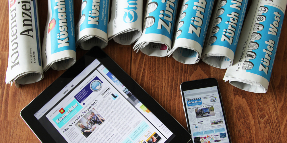 Nicht mehr nur Print: Lokaljournalismus findet immer stärker auch auf digitalen Kanälen statt.