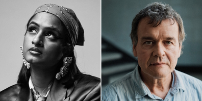 Die Musikerin Priya Ragu (l.) wird für ihre besondere Leistung und der Kulturjournalist Peter Surber für seine Vermittlerrolle geehrt.
