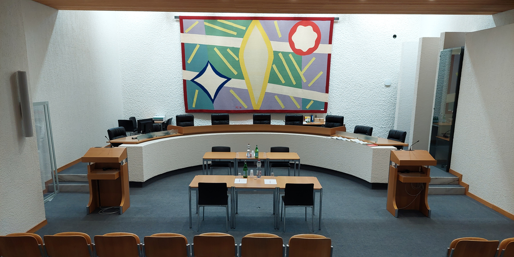 Im grossen Gerichtsaal des St.Galler Kantonsgerichts wurde ein Urteil aus Uznach verschärft.