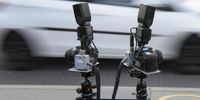 Bei einer Geschwindigkeitskontrolle in Bottighofen TG ist ein Raser erwischt worden: Der 21-Jährige war innerorts mit Tempo 112 km/h unterwegs. (symbolbild)