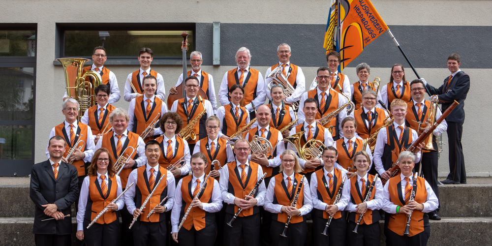 Die Musiker des MV Heerbrugg und die Jungmusiker von PopKorn treten am Mittwoch, dem 28. April, um 19 Uhr, im Pavillon der OMR Heerbrugg auf