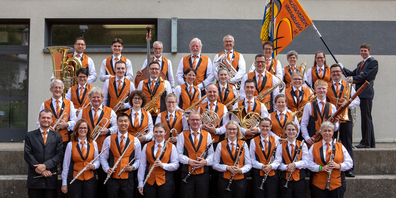 Die Musiker des MV Heerbrugg und die Jungmusiker von PopKorn treten am Mittwoch, dem 28. April, um 19 Uhr, im Pavillon der OMR Heerbrugg auf