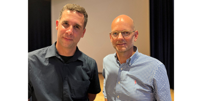 Bedankten sich an der Mitgliederversammlung für das Engagement der Freiwilligen: Michael Kunz, Geschäftsleiter SRK Kanton Schaffhausen (l.) und Peter Strohm, Präsident SRK Kanton Schaffhausen.