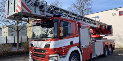 Diese Autodrehleiter erneuert den Fahrzeugpark der Feuerwehr Kreuzlingen. 