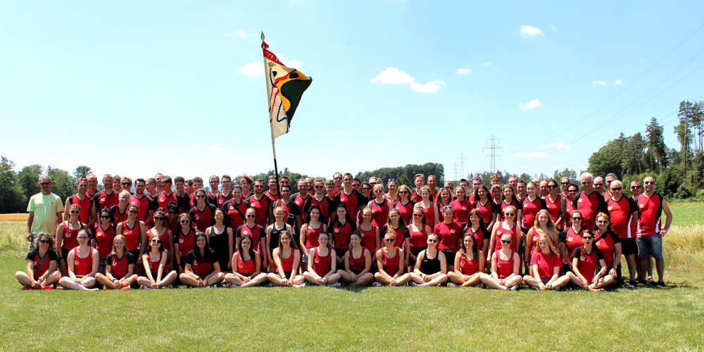 Ein Kriesserner Grossaufgebot reiste ans Zürcher Fest.