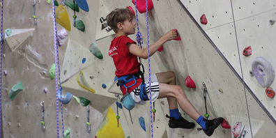 Raffael Lang aus Feuerthalen gewinnt das Finale der Kategorie Mini.