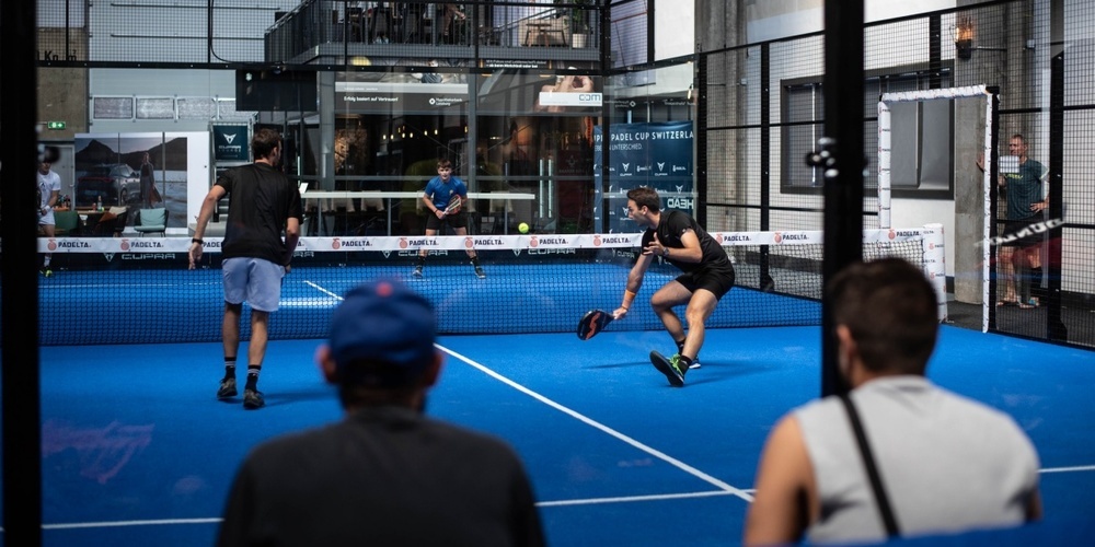 Im November 2023 eröffnet die Luzerner Firma Padelta AG eine Padelhalle im Milandia. (Symbolbild)
