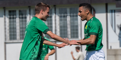 Ganz am Schluss konnten sie nun doch noch jubeln: Brühls zweite Mannschaft steigt in die 2. Liga auf.