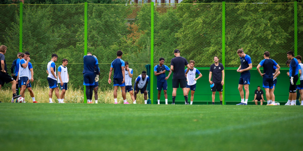 Erstes Mannschaftstraining der Saison 23/24.