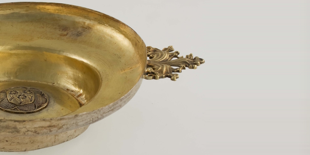 Eines der Museumsobjekte mit einem spannenden Weg: goldene Trinkschale der Gräfin Elisabeth.
