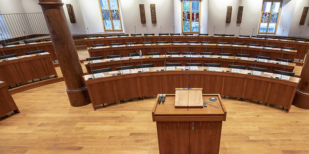 Der Schwyzer Kantonsratsaal.