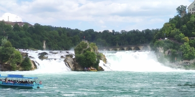 Auf den Rheinfall sind die Schweizer stolz.