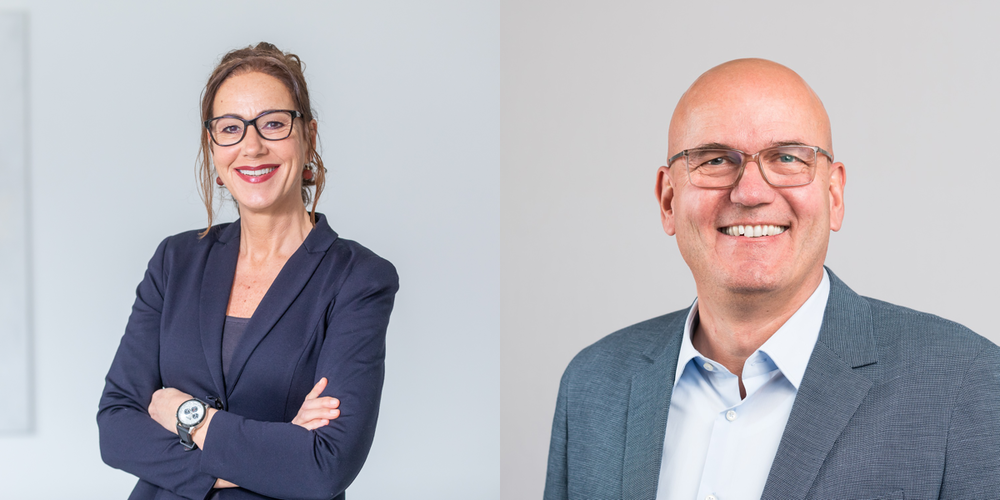 Claudia Gonzalez-Bürki und Dr. Morten Keller.