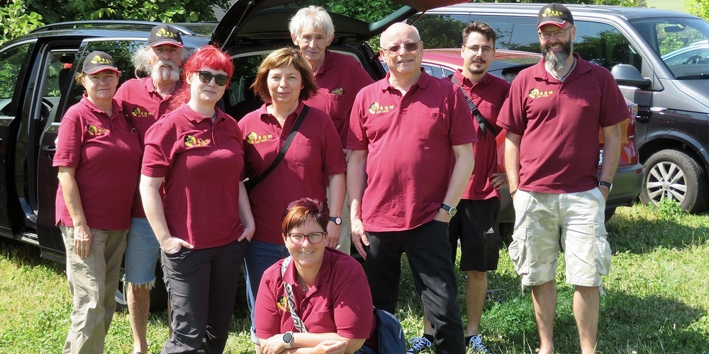Die Teilnehmer der Montlinger Schützen am Aargauer Kantonalschützfest
