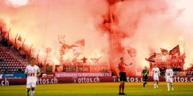 Wenn St.Gallen gegen Luzern spielt, geht es neben dem Platz selten ruhig zu und her.
