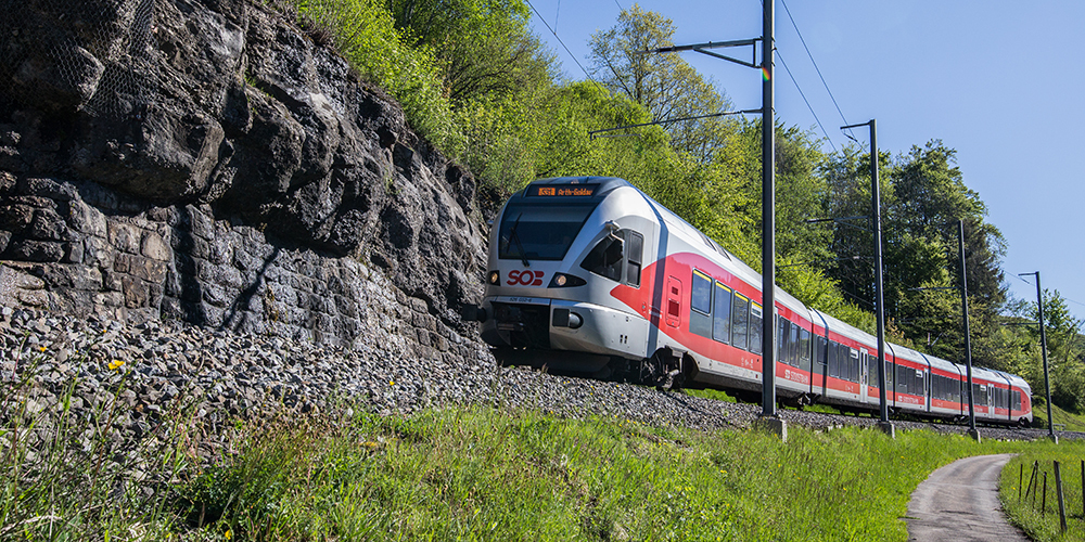 S-Bahn bei Sattel.