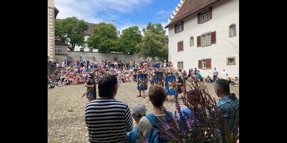 Das Museum zu Allerheiligen nahm Besucher:innen auf eine spannende Zeitreise in die Welt der Römer mit.