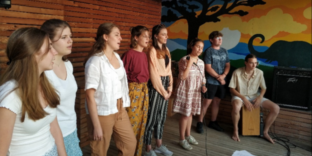 Zusammen zu singen, macht Spass!