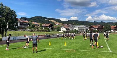Die Wiler bereiten sich in Oberstaufen auf die neue Saison vor.