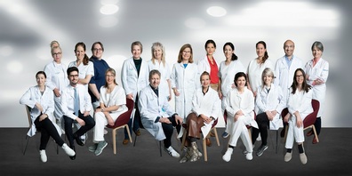 Das Team des Brustzentrums Zürich und Lachen.