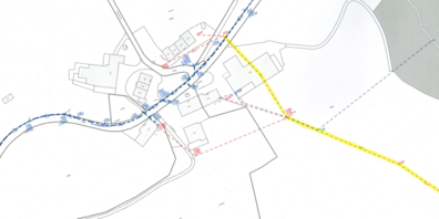 Die Ableitung der Abwässer in Müetligen und Egghof wird zwischen Kirchberg und Mosnang neu geregelt. 