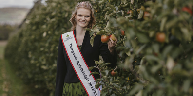 Nadja Högger ist die Apfelkönigin vom 2022/23.