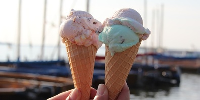 Bald ein Glacé an der Nordsee geniessen!