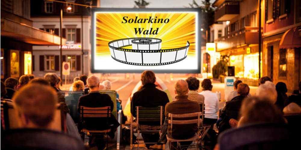 Am 10. und 11. August findet in Wald ZH wieder ein mit Solarkraft betriebenes Openair-Kino statt.