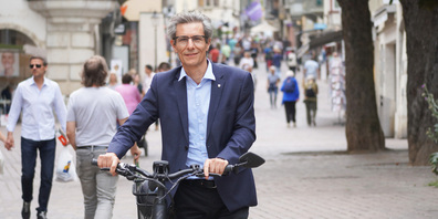 Er regiert «die schönste Stadt der Welt»: Stadtpräsident Peter Neukomm.