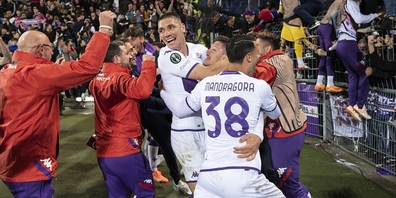 Am Schluss jubeln die Italiener: Fiorentina verhindert den Coup des FC Basel.
