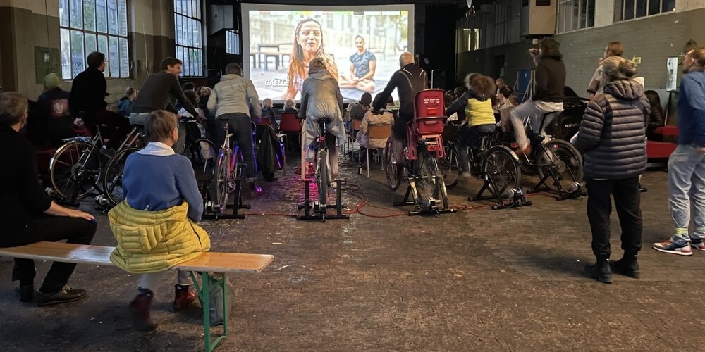 Das GZ Leimbach organisierte kürzlich das Pop-up Kino des Vereins Filme für die Erde.