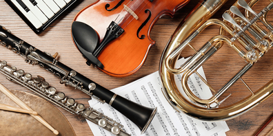 In der Kantiband sind viele Instrumente vertreten