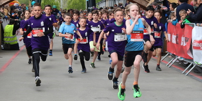 Auch am St. Galler Auffahrtslauf war die LAG Gossau dabei.