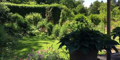 So tolle Gärten kann man nur am Gartentag von innen sehen.