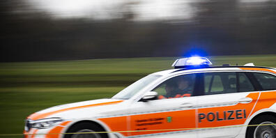 Die St. Galler Kantonspolizei rückte am Dienstag nach Rorschach aus, um auf dem Dach eines Kursschiffes einen Mann festzunehmen. (Symbolbild)