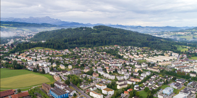 2021 zählte Wittenbach 9'847 Einwohner. 