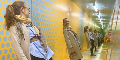 Wie Alice im Wunderland fühlt man sich im privaten Museum am Werdmühleplatz.