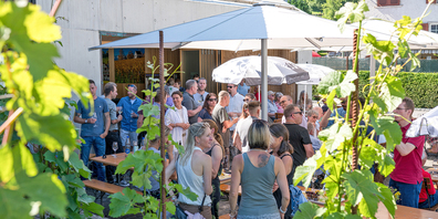 Beim «Haus des Weines» wird ein vielfältiges Programm geboten